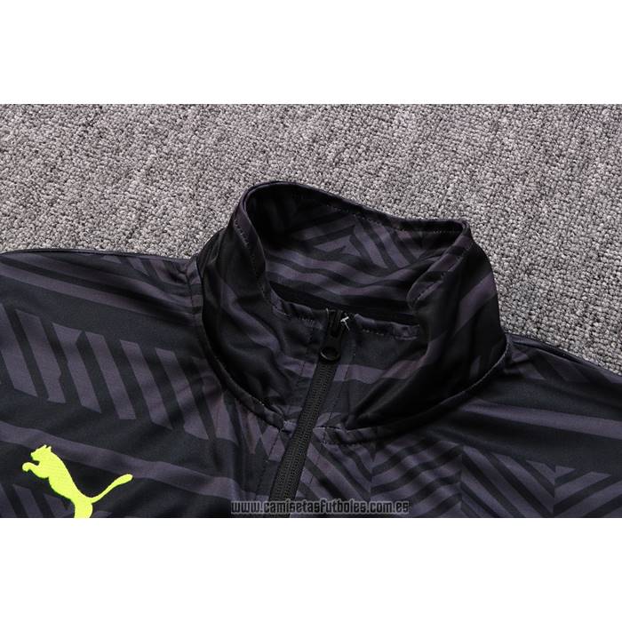 Chandal de Chaqueta del Borussia Dortmund 2022-2023 Gris